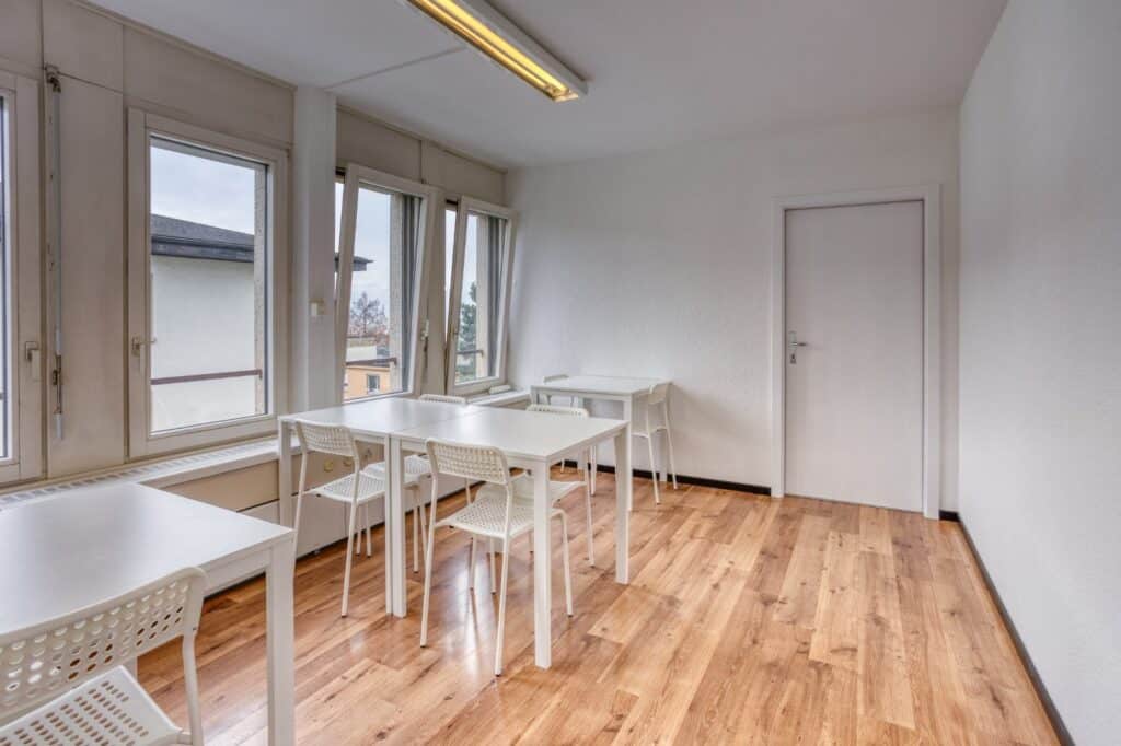Espace détente avec machine à café